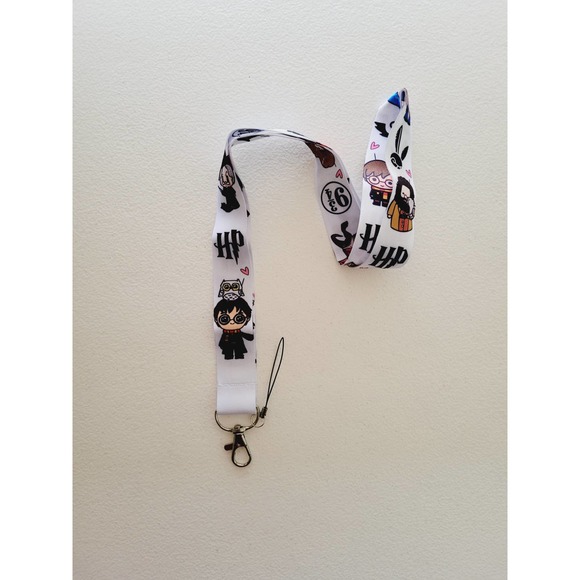 Universal Studios Florida Harry Potter Costume Symbols One Size White Lanyard - Picture 1 of 5